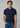Mens Neon Short Sleeve Polo - Navy