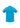Mens Neon Short Sleeve Polo - Cyan back