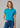 Womens Neon Short Sleeve Polo - Cyan