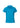 Womens Neon Short Sleeve Polo - Cyan back