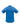 Mens United Short Sleeve Polo - Royal/White back