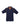 Mens Fusion Short Sleeve Polo - Navy/Fluoro Orange