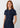 Womens Focus Short Sleeve Polo - Navy/Sky