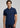 Mens Micro Waffle Short Sleeve Polo - Navy