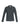 Womens Crew Long Sleeve Polo - Charcoal back