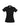 Womens Crew Short Sleeve Polo - Black