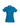 Womens Crew Short Sleeve Polo - Cyan