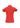 Womens Crew Short Sleeve Polo - Red back