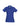 Womens Crew Short Sleeve Polo - Royal back