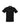 Mens Crew Short Sleeve Polo - Black