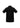 Mens Crew Short Sleeve Polo - Black back
