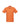 Mens Crew Short Sleeve Polo - Orange back