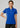 Womens Razor Short Sleeve Polo - Royal/White