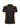 Unisex Grid Short Sleeve Polo - Black/Orange