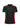 Unisex Grid Short Sleeve Polo - Black/Red back