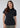 Womens Lotus Short Sleeve Polo - Black