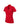 Womens Cyber Short Sleeve Polo - Red/Silver back