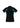 Womens Renegade Short Sleeve Polo - Black/Teal/Silver back