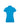 Womens Profile Short Sleeve Polo - Cyan back