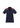 Womens Galaxy Short Sleeve Polo - Navy/Fluoro Orange back