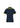 Womens Galaxy Short Sleeve Polo - Navy/Fluoro Yellow back