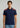 Mens Galaxy Short Sleeve Polo - Navy/Fluoro Orange