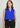 Womens Seville Sleeveless Layered Blouse - Cobalt