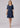 Womens Siena Extended Short Sleeve Dress - Marine
