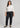 Womens Slim Leg Stretch Chino Pant - Black