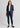 Womens Scuba Ponte High-rise Pull-on Corporate Legging - Navy