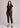 Womens Siena 7/8 Mid-waist Slim Leg Pant - Black