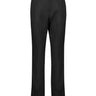 Womens Cool Stretch Tapered Leg Adjustable Waist Pant - Black