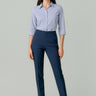Womens Renew Mid-Waist Slim Leg Pant - Navy Dusk