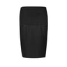 Womens Cool Stretch Maternity Skirt - Black