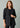 Womens Renew Double Breasted Longline Jacket - Pencil Black