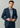 Mens Renew City Fit Jacket - Navy Dusk