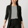 Womens Chelsea Longline Cardigan - Black