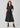 Womens Adele Midi Dress - Black