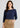 Womens Skye Batwing Sweater Top - Navy