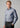 Mens Bristol Classic Long Sleeve Shirt - White/Navy