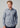 Mens Bristol Tailored Long Sleeve Shirt - White/Navy