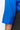Womens Monaco 3/4 Sleeve Shirt - Electric Blue back