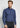 Mens Harper Long Sleeve Shirt - Ink/Silver