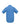 Mens Micro Check Short Sleeve Shirt - Mid Blue back