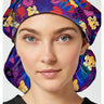 Unisex Print Bouffant Scrubs Hat TF514 - Simba-sational