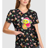 TF Tooniforms V-Neck Print Top - Ginger Tweet