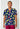 TF Tooniforms Men's Print  V-Neck Top - Check Yeah