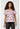 TF Tooniforms Print V-Neck Top - Friend Frolic