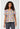 TF Tooniforms Print V-Neck Top - Honey Plaid