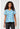 TF Tooniforms Print V-Neck Top - Smurfette Vibes